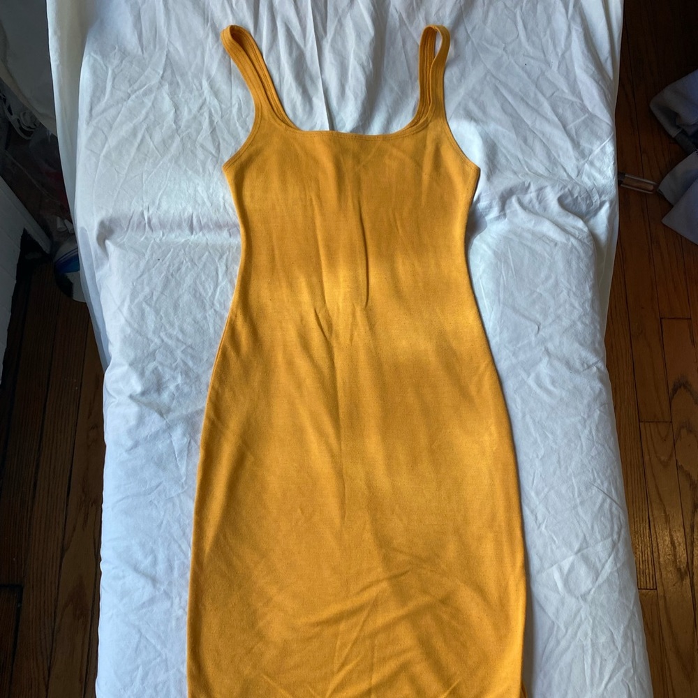 Zara stretch tank dress